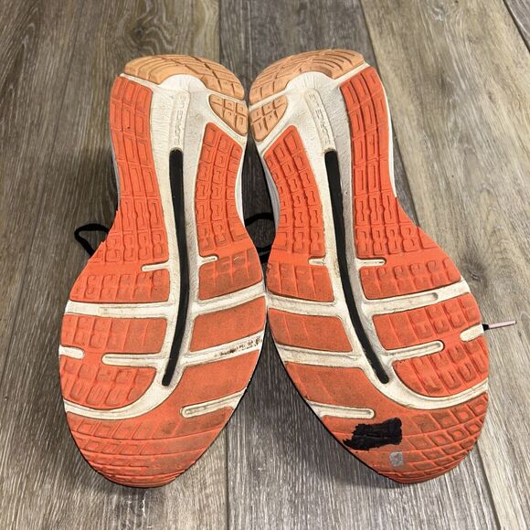 ASICS Women's US Size 9.5 Gel-Cumulus 20 Running Shoes Black Orange Flash Coral - Picture 11 of 12